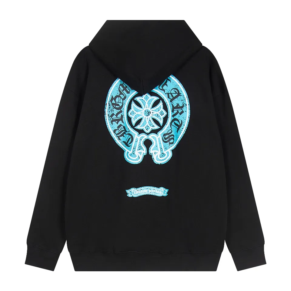 P270 Chrome Hearts Chrome Hearts Dopamine Color Horseshoe Steel Sweatshirt Size: S M L XL Color: Black, White